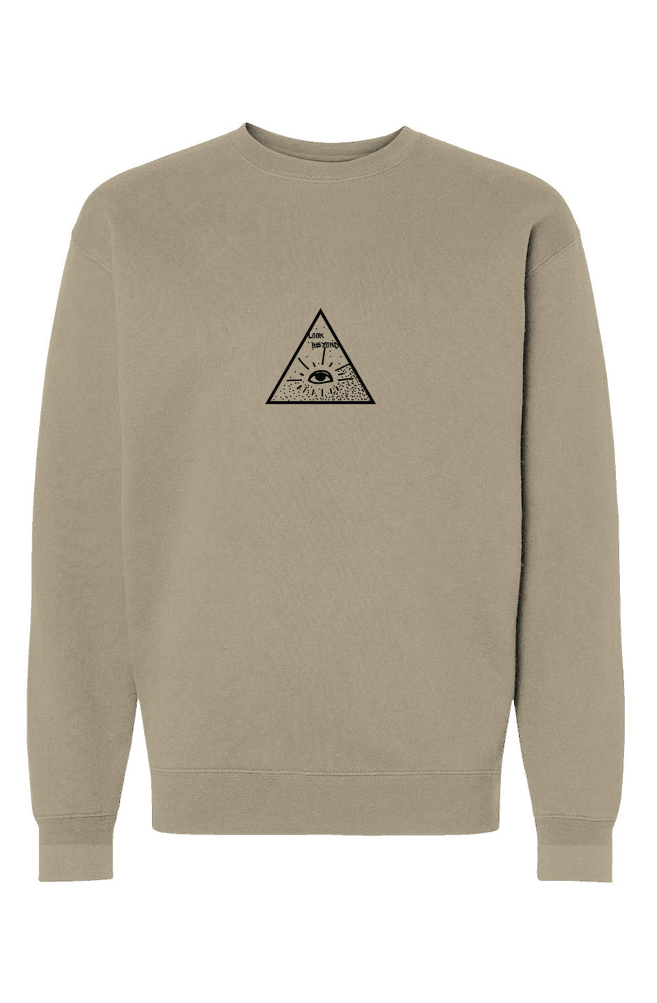 Heavyweight Crewneck Sweatshirt - Look Beyond Center 1
