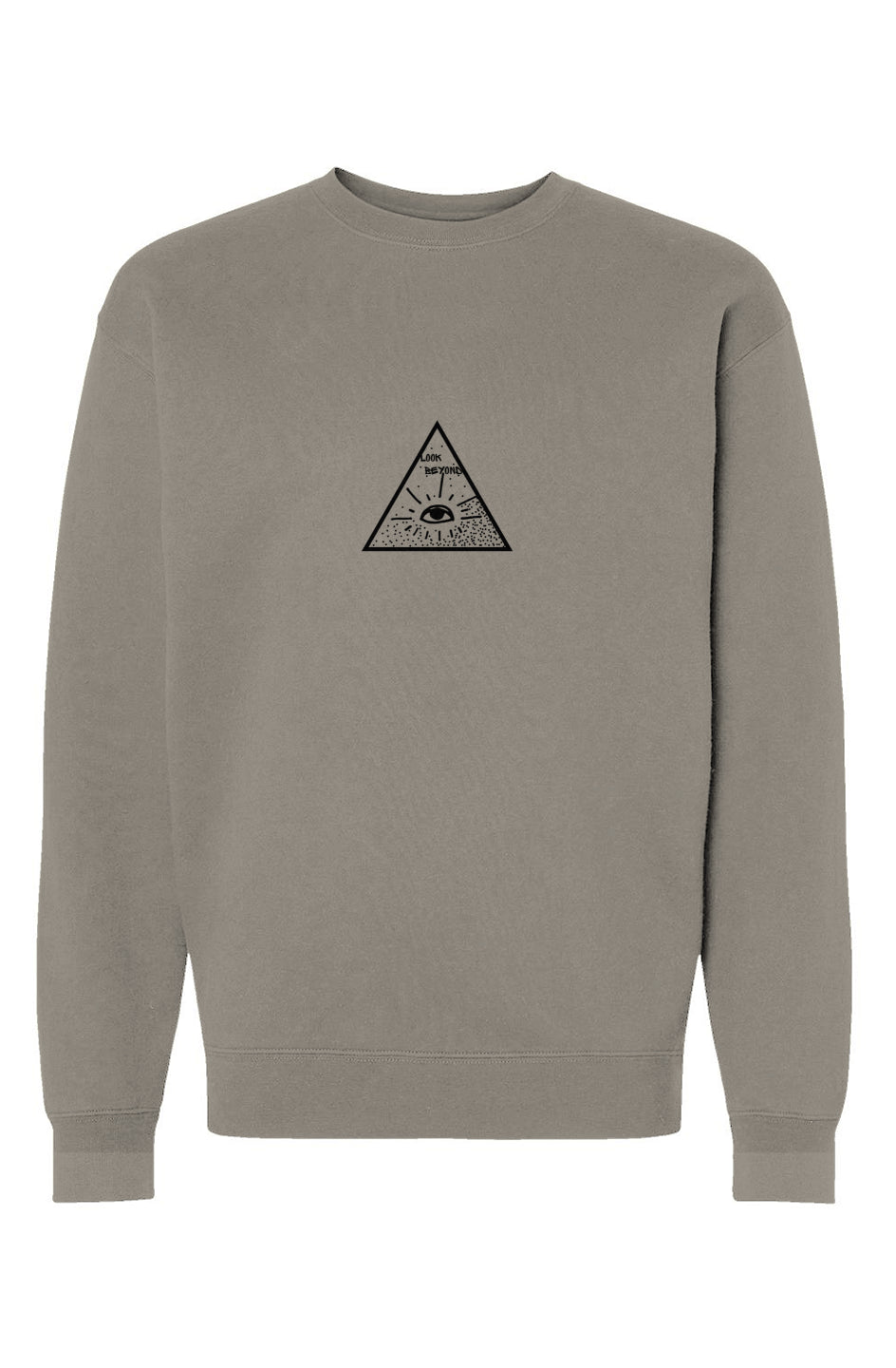 Heavyweight Crewneck Sweatshirt - Look Beyond Center 1