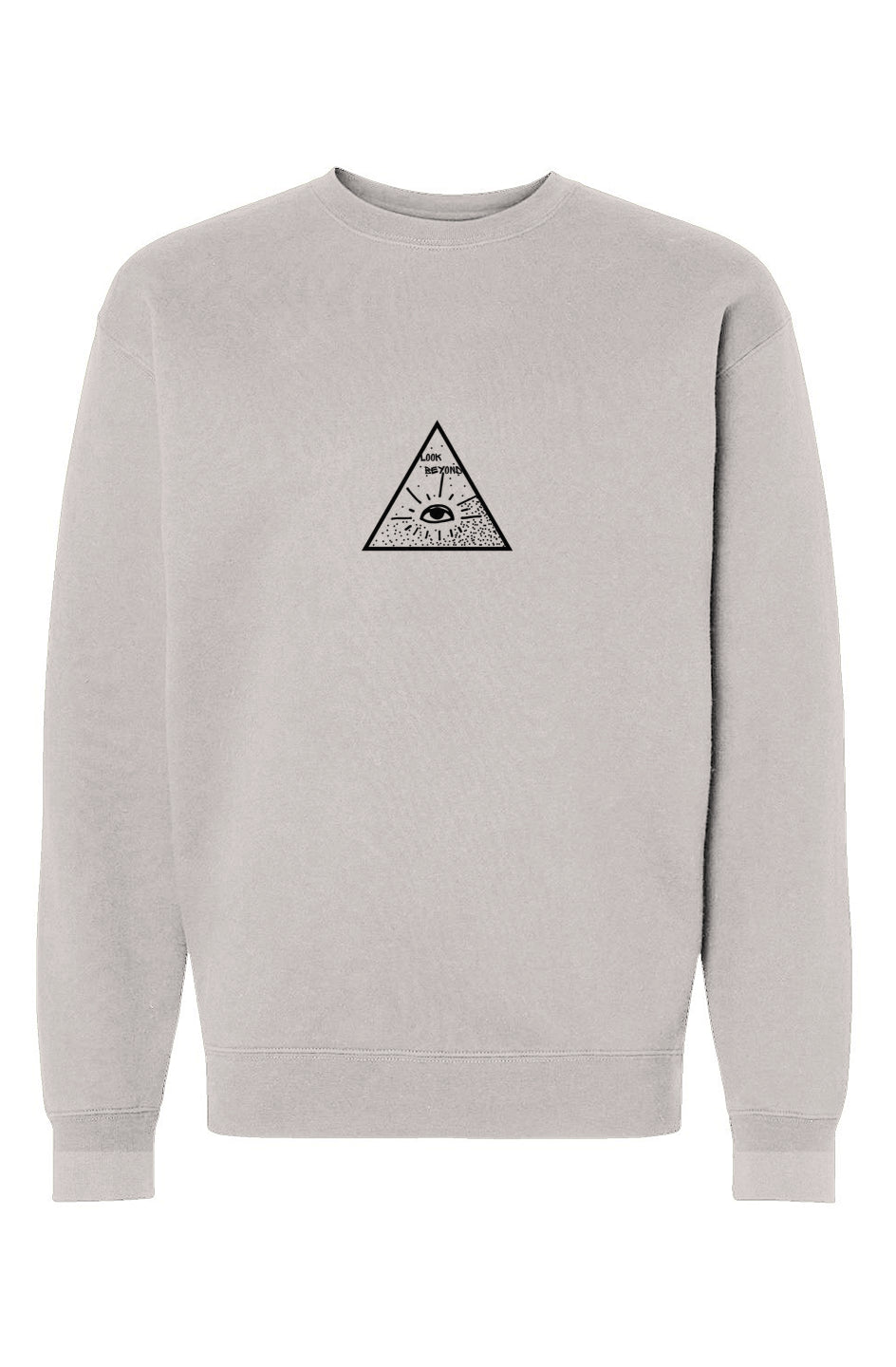 Heavyweight Crewneck Sweatshirt - Look Beyond Center 2