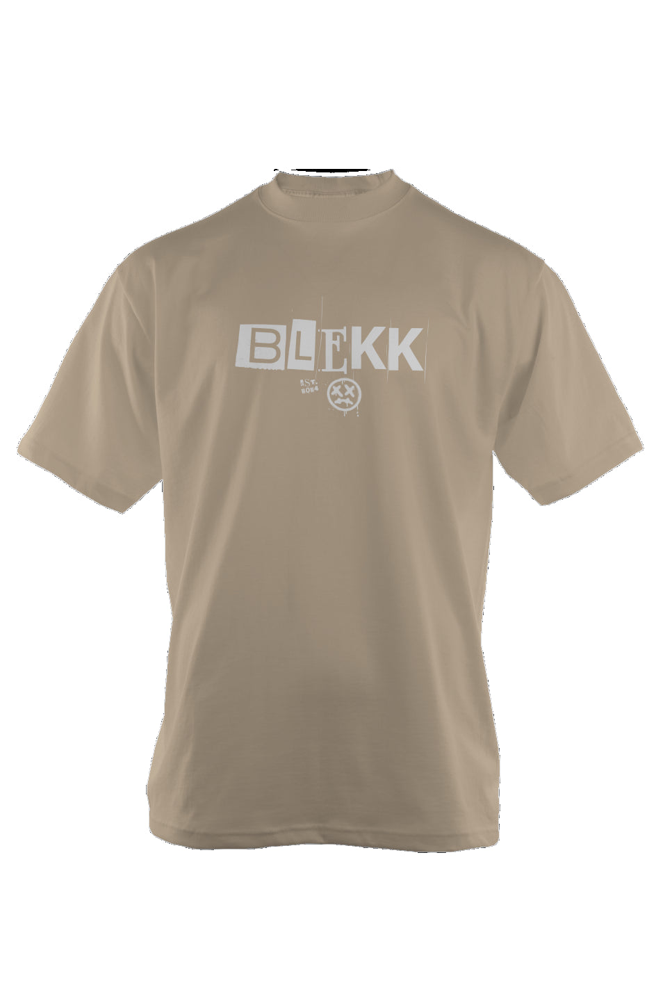Oversized Heavyweight T Shirt - BA Smiley
