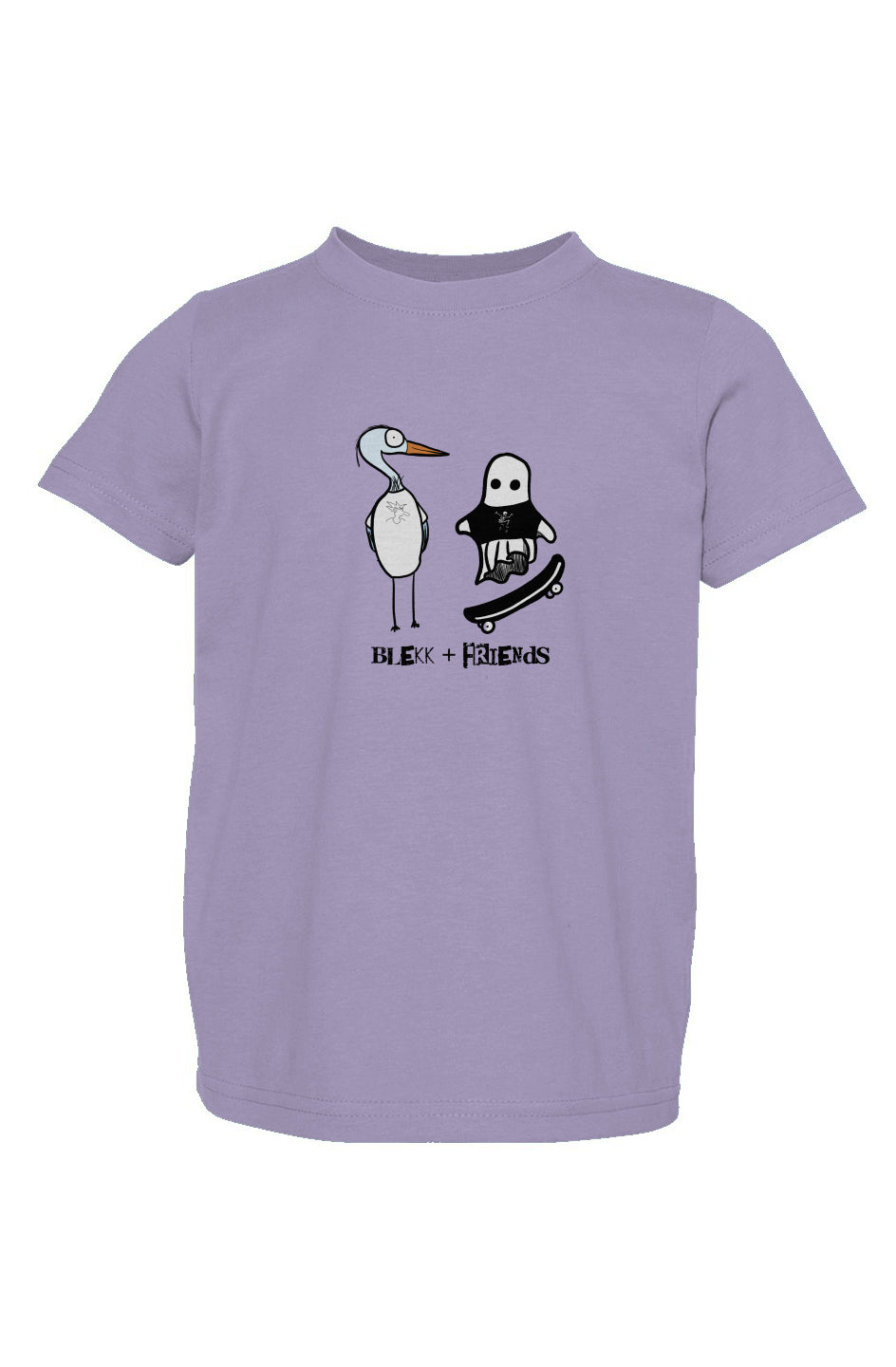Toddler Fine Jersey Tee - Blekk + Friends 1