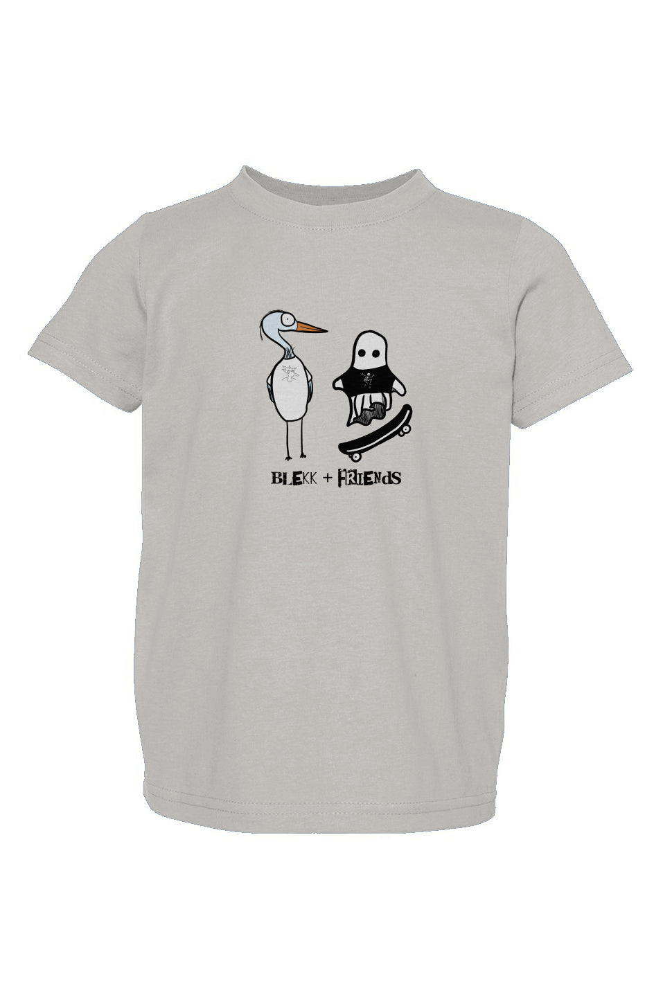 Toddler Fine Jersey Tee - Blekk + Friends 3