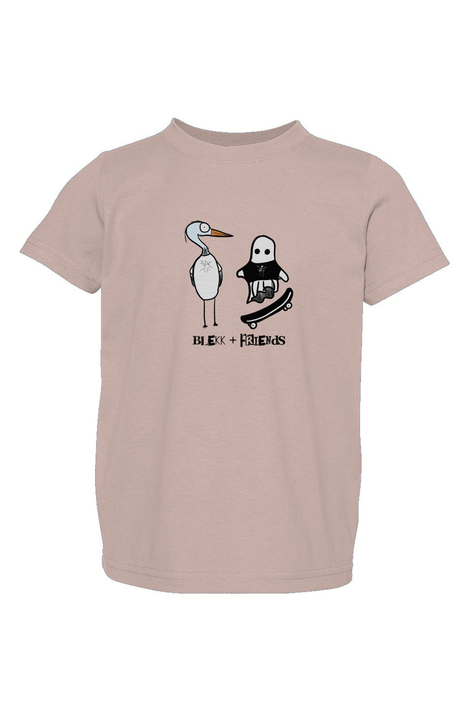 Toddler Fine Jersey Tee - Blekk + Friends 3