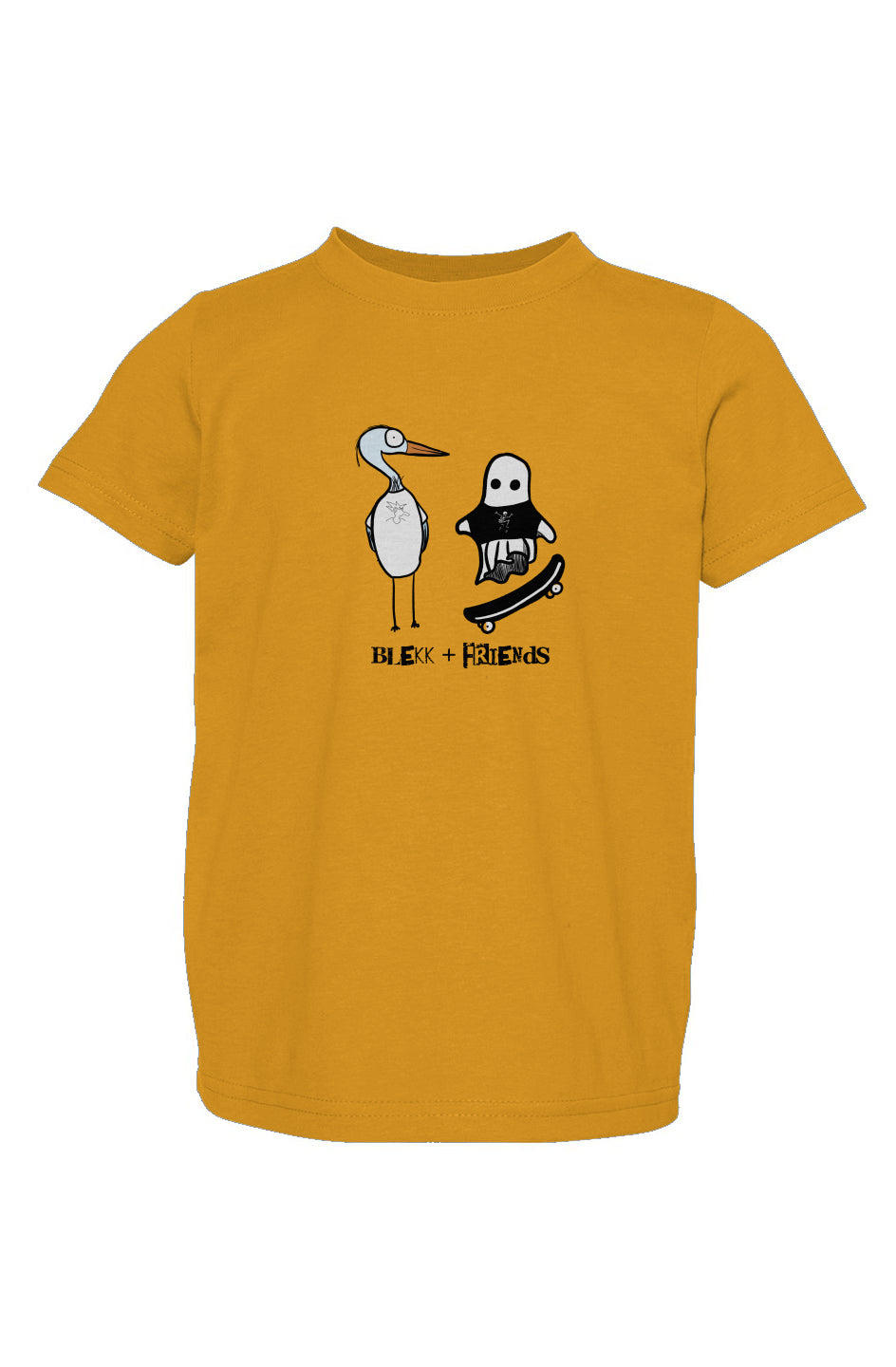 Toddler Fine Jersey Tee - Blekk + Friends 3