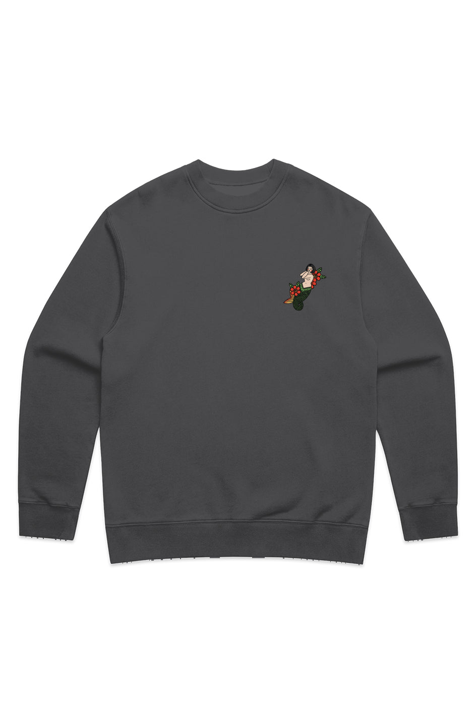 MENS RELAX FADED CREW - BA Mermaid