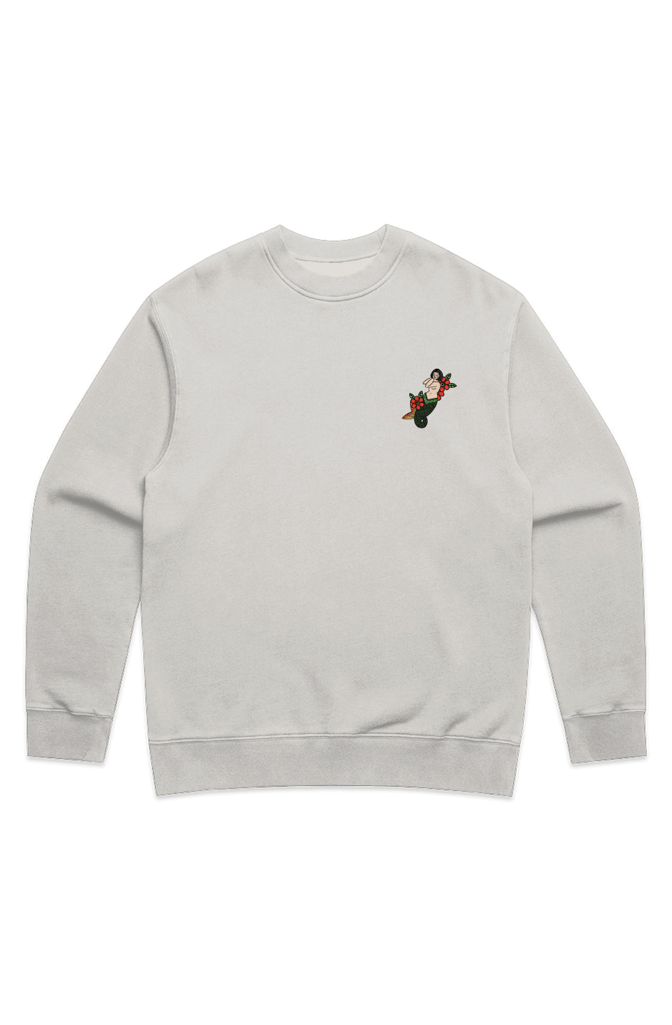 MENS RELAX FADED CREW - BA Mermaid