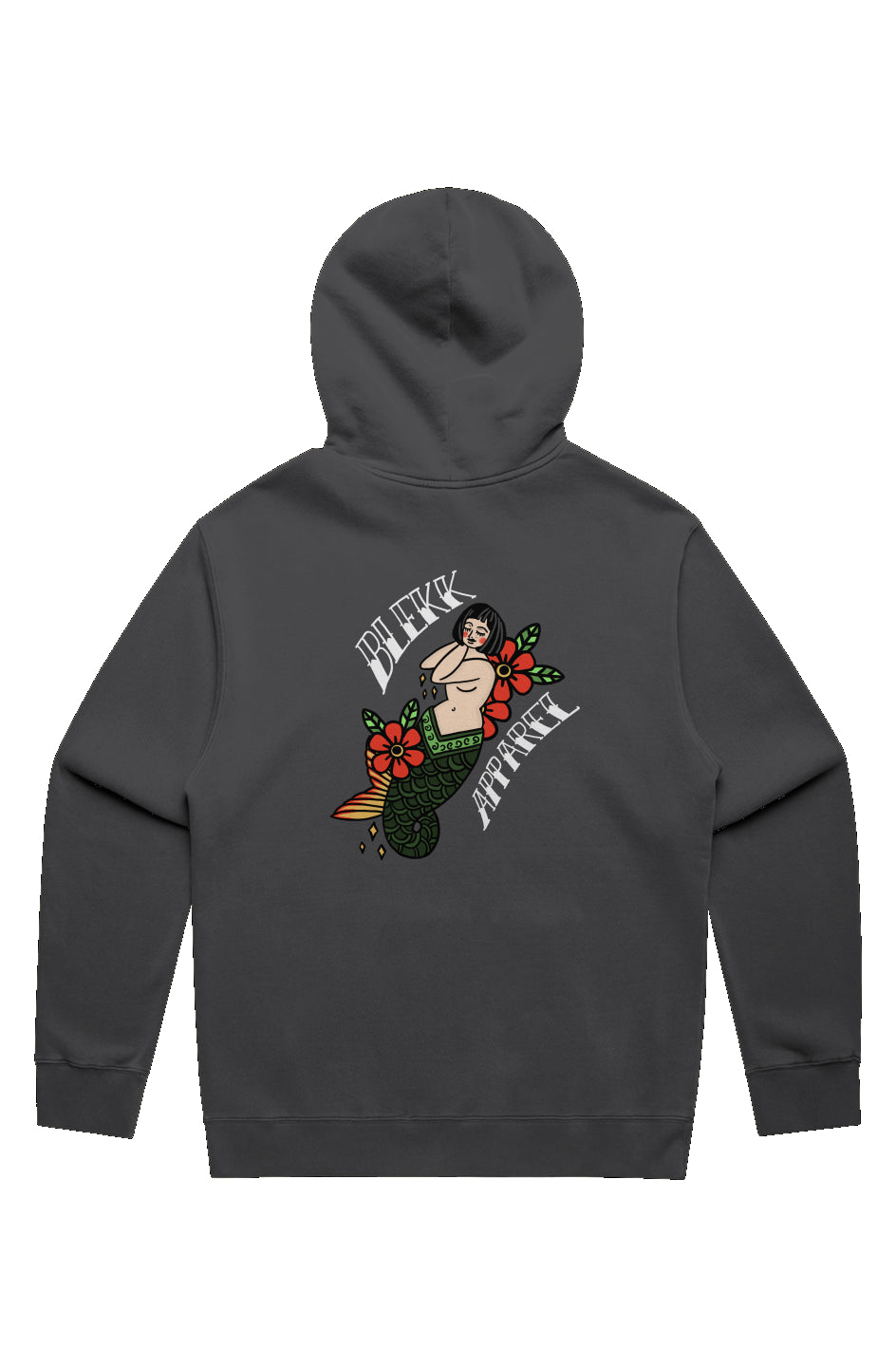 MENS RELAX FADED HOOD - BA Mermaid 1