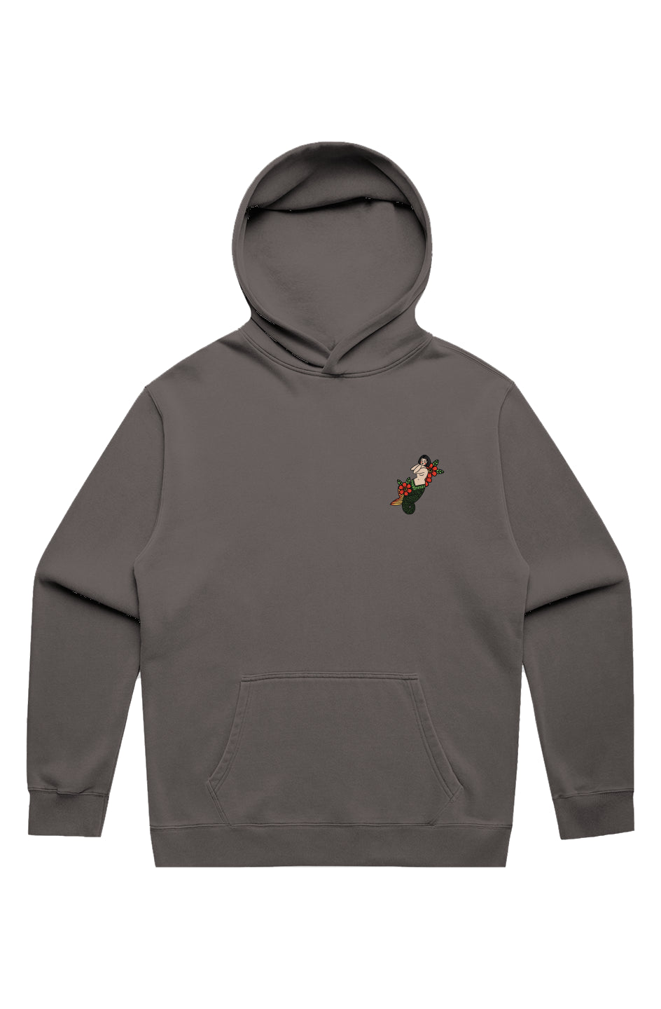 MENS RELAX FADED HOOD - BA Mermaid 1