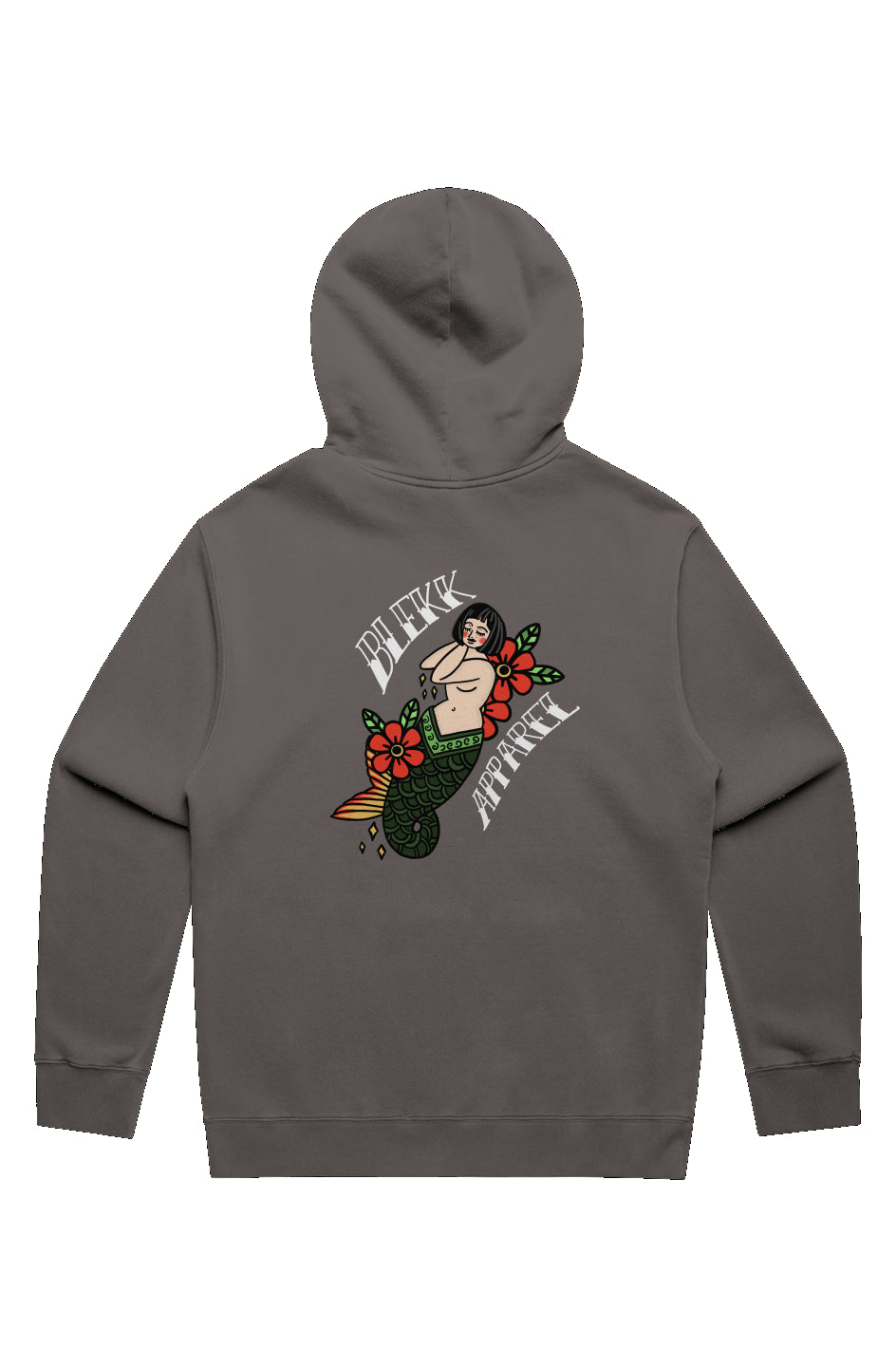 MENS RELAX FADED HOOD - BA Mermaid 1