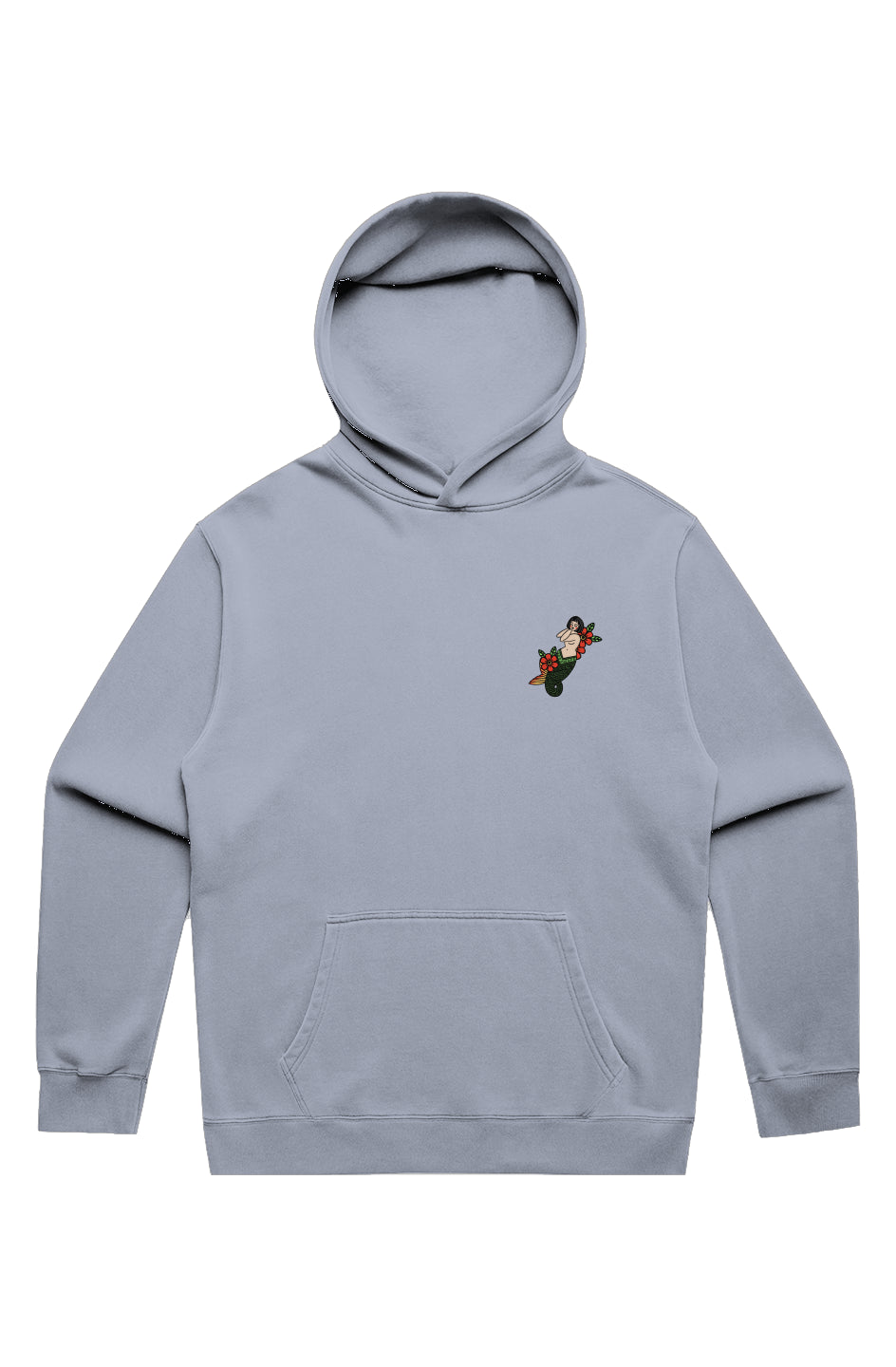 MENS RELAX FADED HOOD - BA Mermaid 2