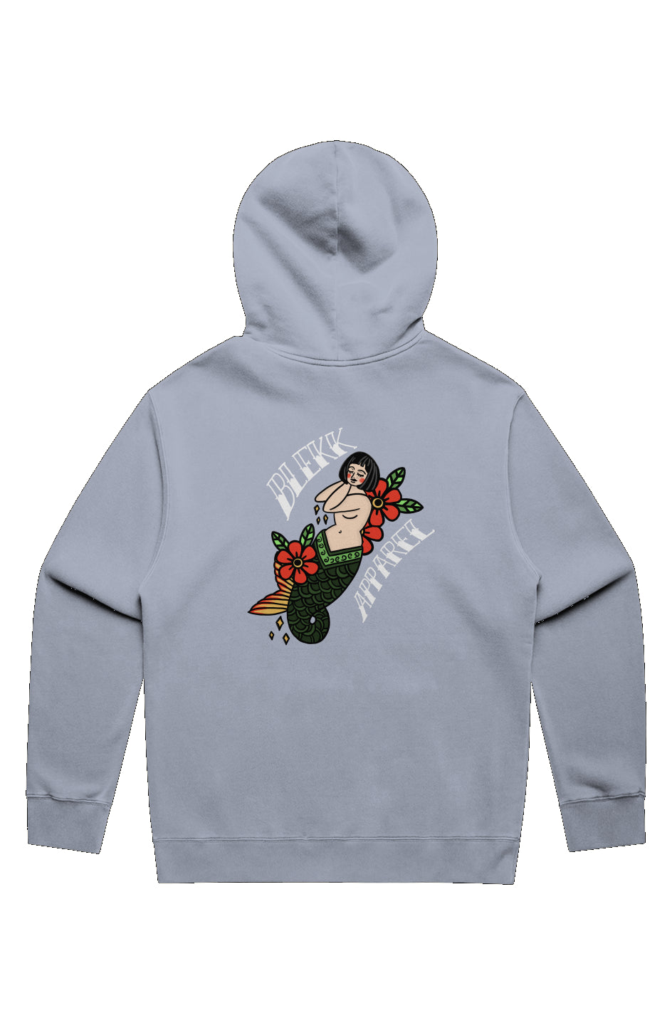 MENS RELAX FADED HOOD - BA Mermaid 2