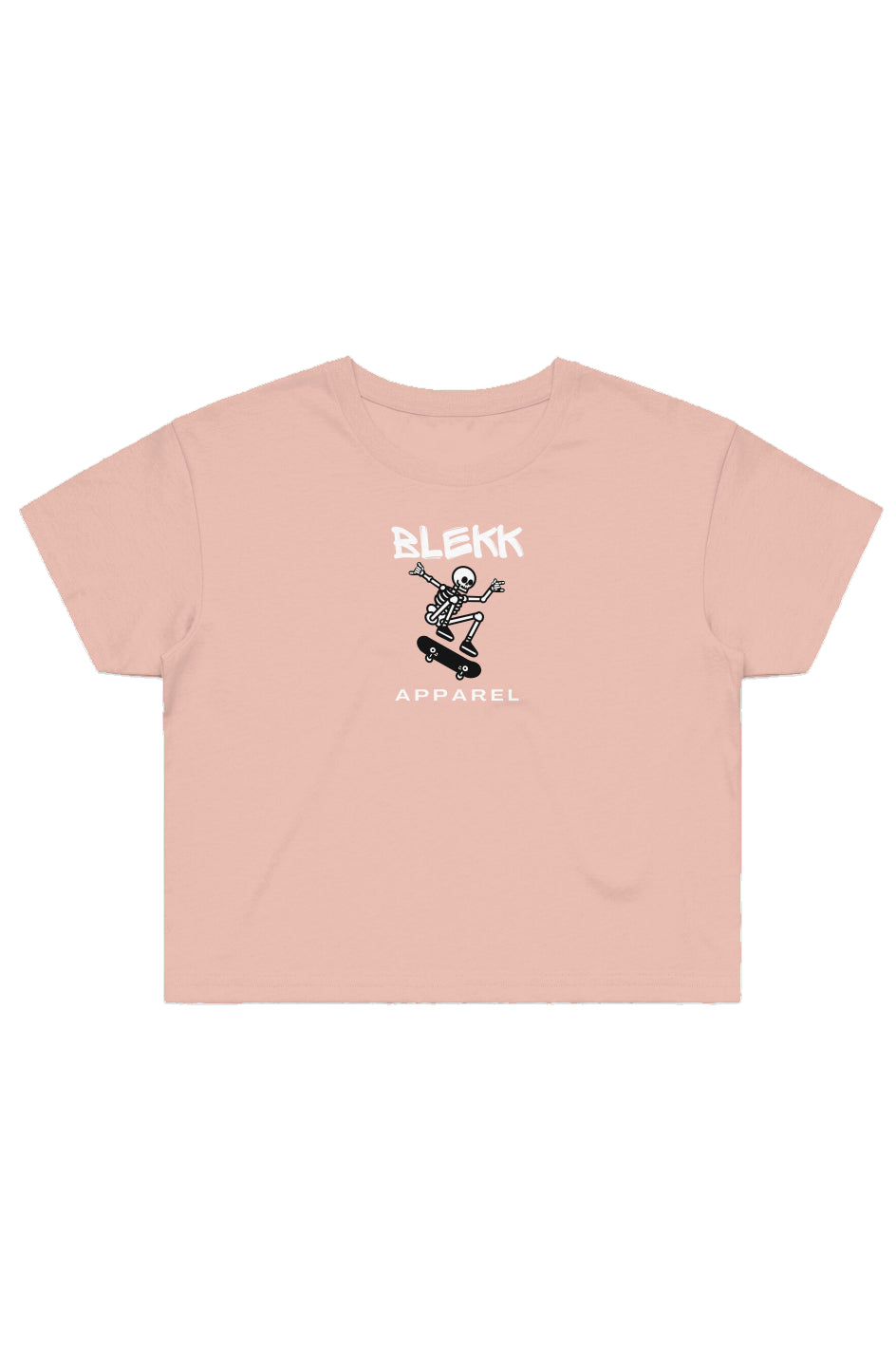 Street Crop Tee - BA Skellie Blekk