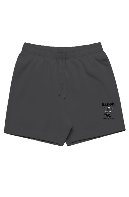 RELAX FADED TRACK SHORTS - BA Skellie Blekk