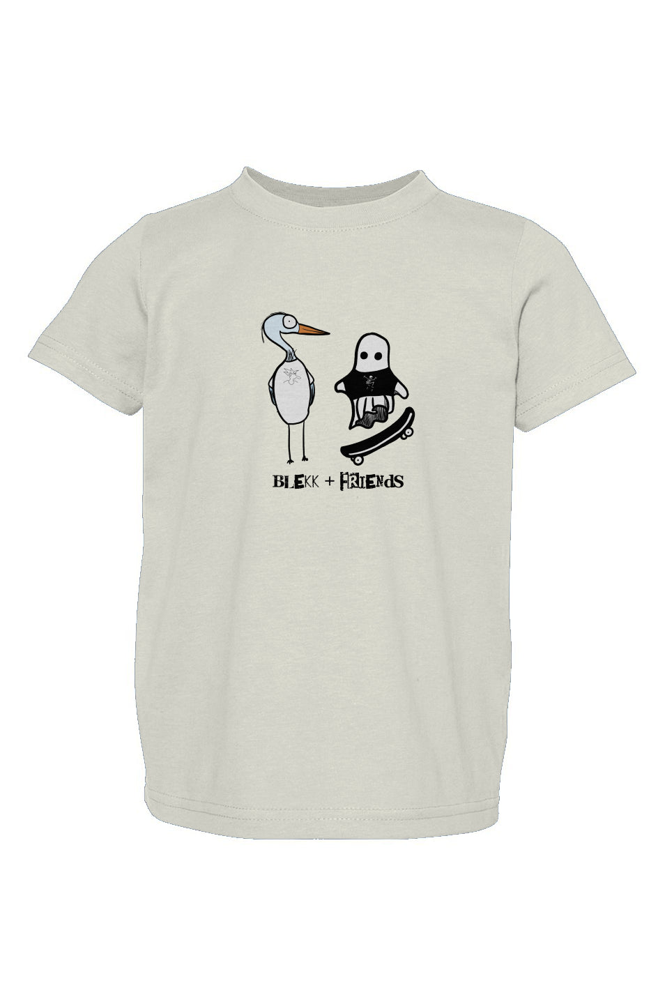 Toddler Fine Jersey Tee - Blekk + Friends 2