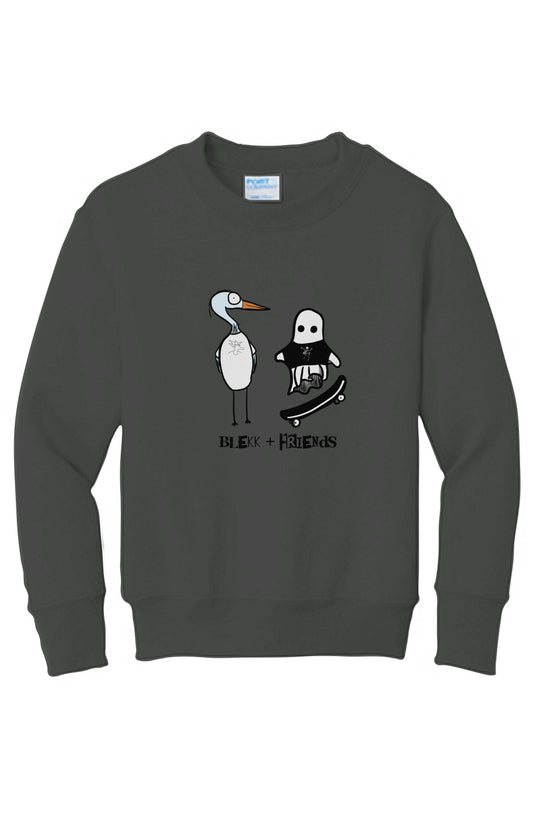 Youth Fleece Sweatshirt - Blekk + Friends