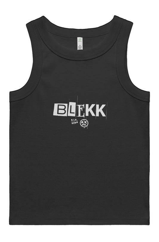 BA Smiley Blekk - Wo's Organic Rib Tank 