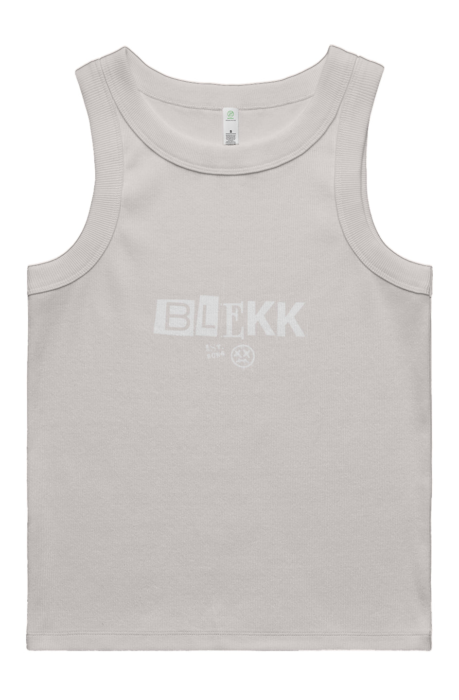 BA Smiley Blekk - Wo's Organic Rib Tank 